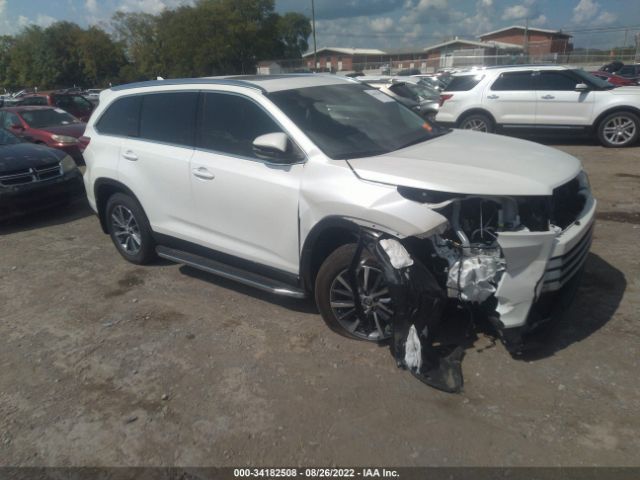 TOYOTA HIGHLANDER 2019 5tdjzrfh4ks722244