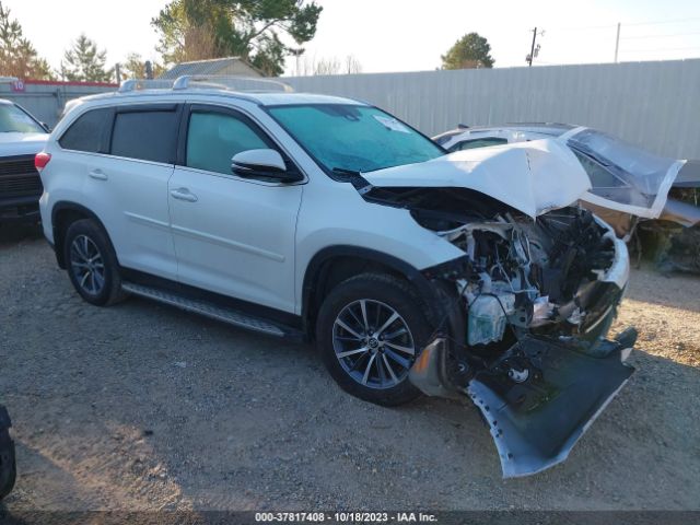 TOYOTA HIGHLANDER 2019 5tdjzrfh4ks956903