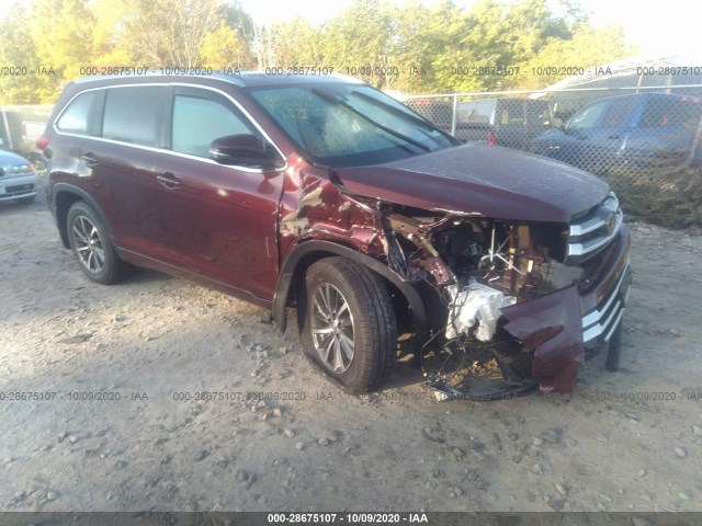 TOYOTA HIGHLANDER 2017 5tdjzrfh5hs372826