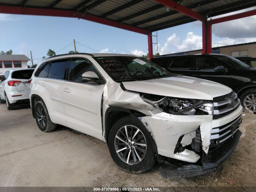 TOYOTA HIGHLANDER 2017 5tdjzrfh5hs516777