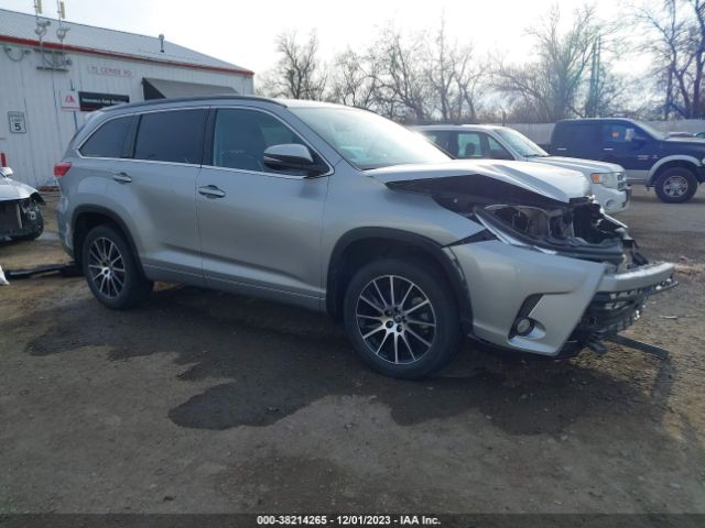 TOYOTA HIGHLANDER 2018 5tdjzrfh5js901360