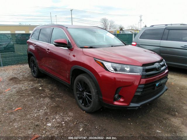 TOYOTA HIGHLANDER 2019 5tdjzrfh5ks568630