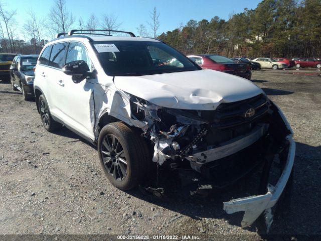 TOYOTA HIGHLANDER 2019 5tdjzrfh5ks571009