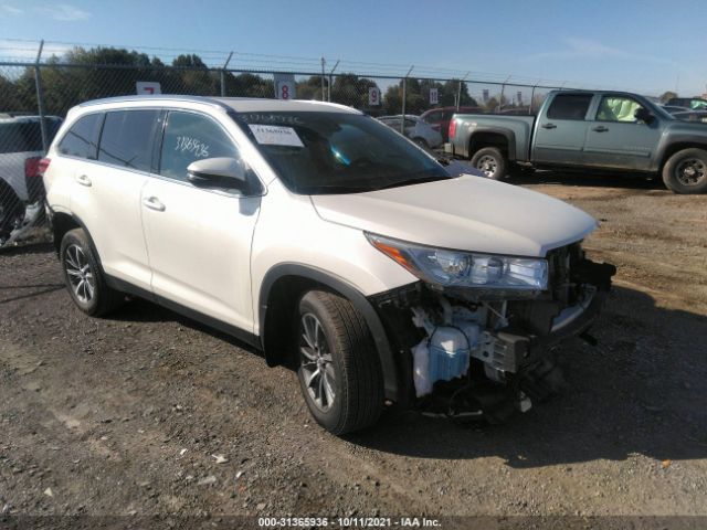 TOYOTA HIGHLANDER 2019 5tdjzrfh5ks598517