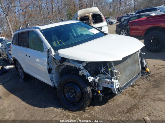 TOYOTA HIGHLANDER 2019 5tdjzrfh5ks601917