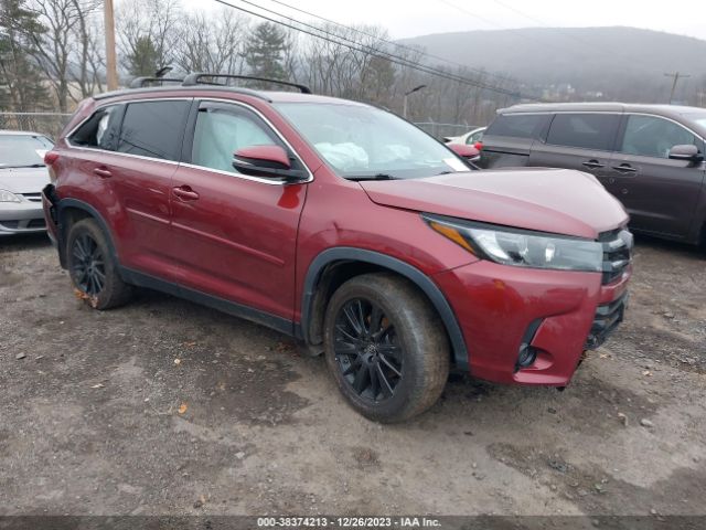 TOYOTA HIGHLANDER 2019 5tdjzrfh5ks731602