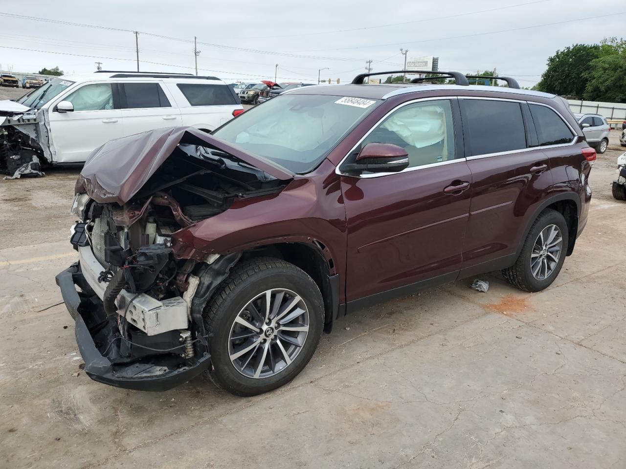 TOYOTA HIGHLANDER 2019 5tdjzrfh5ks990591