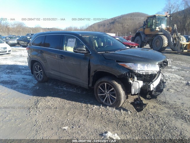 TOYOTA HIGHLANDER 2017 5tdjzrfh6hs419006