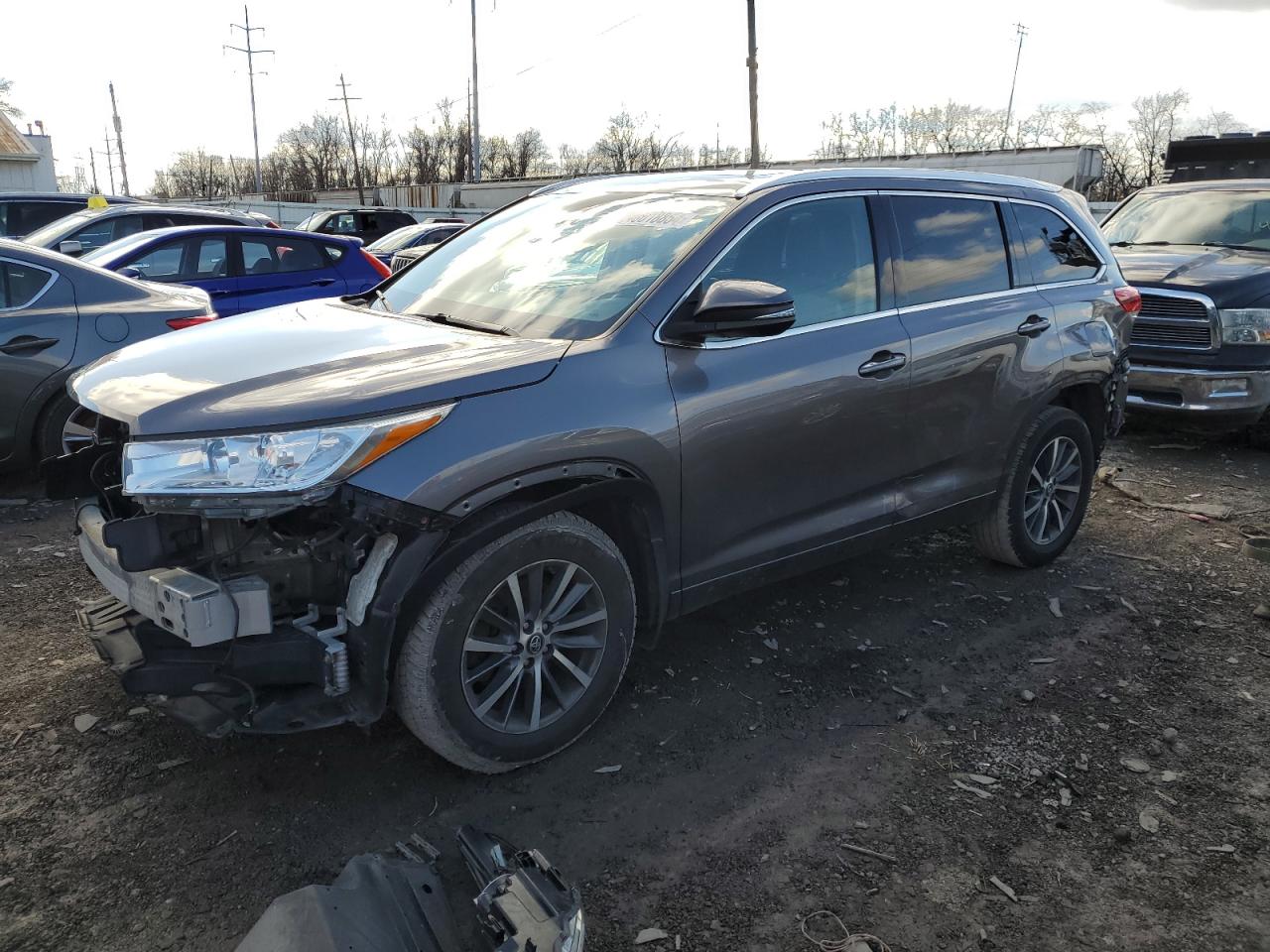 TOYOTA HIGHLANDER 2017 5tdjzrfh6hs471221