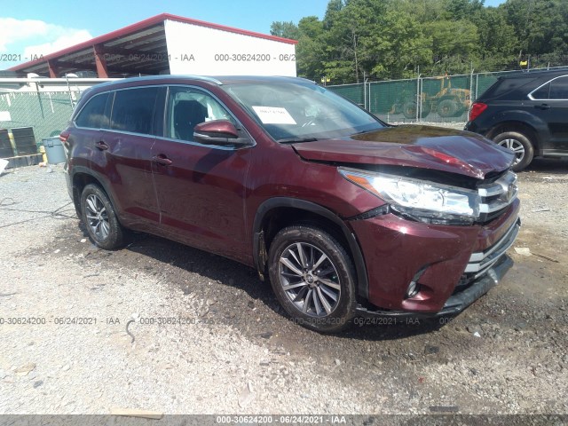 TOYOTA HIGHLANDER 2018 5tdjzrfh6js490440