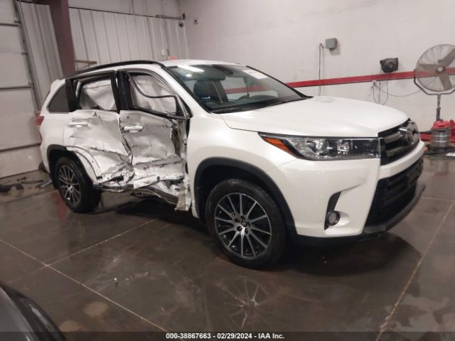 TOYOTA HIGHLANDER 2018 5tdjzrfh6js491099