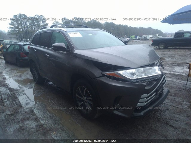 TOYOTA HIGHLANDER 2018 5tdjzrfh6js898372