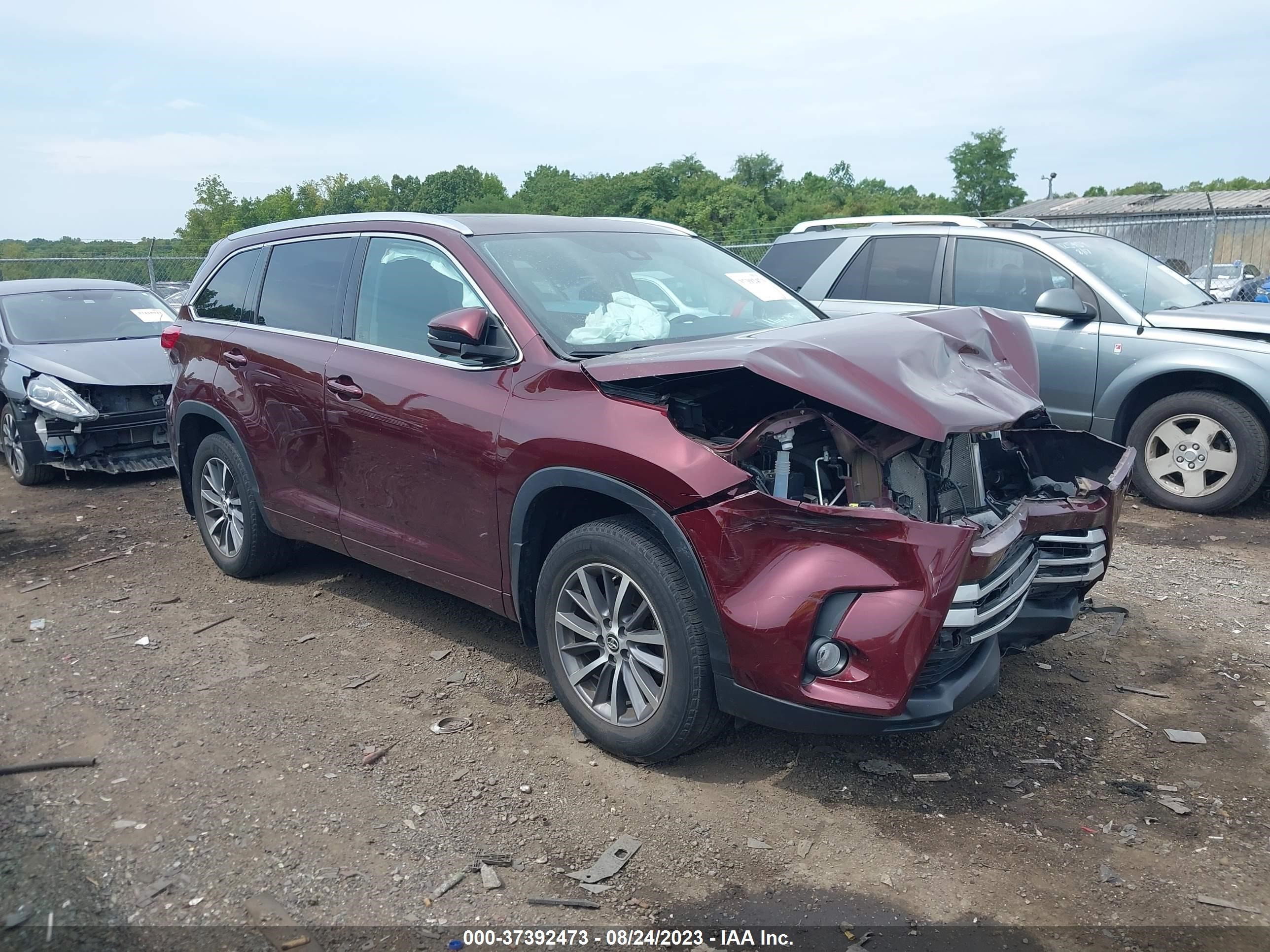 TOYOTA HIGHLANDER 2018 5tdjzrfh6js906776