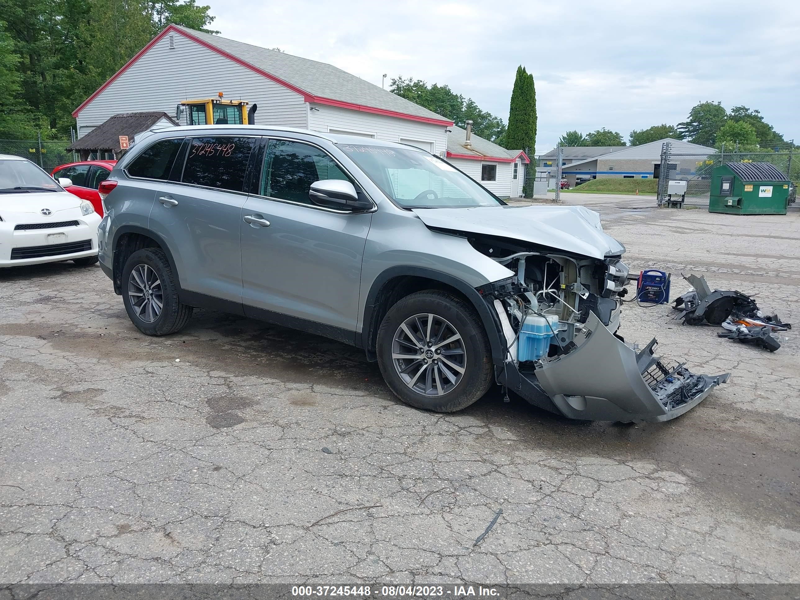 TOYOTA HIGHLANDER 2019 5tdjzrfh6ks607032