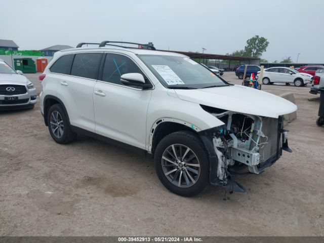 TOYOTA HIGHLANDER 2019 5tdjzrfh6ks733424