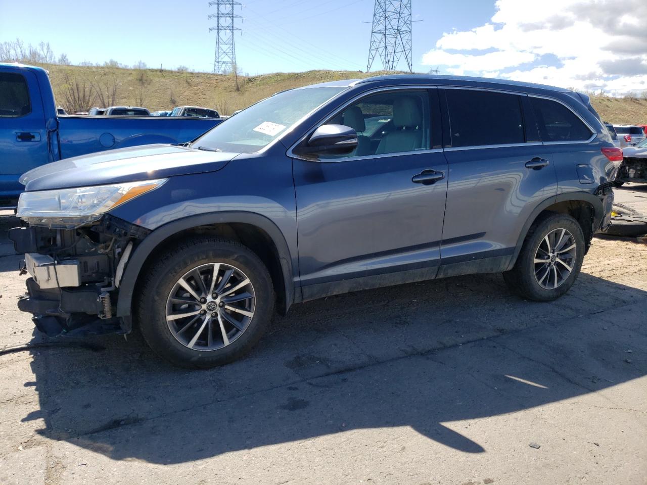 TOYOTA HIGHLANDER 2019 5tdjzrfh6ks917312