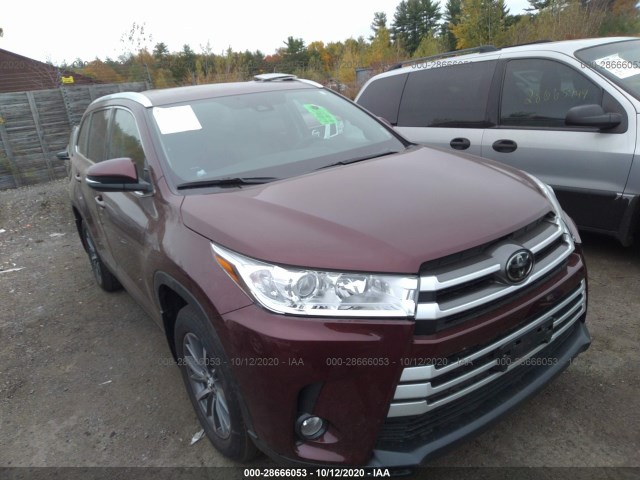 TOYOTA HIGHLANDER 2019 5tdjzrfh6ks940752