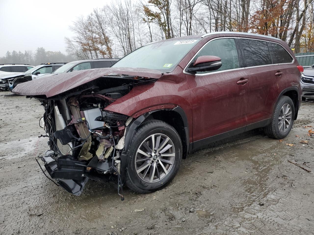 TOYOTA HIGHLANDER 2019 5tdjzrfh6ks959074