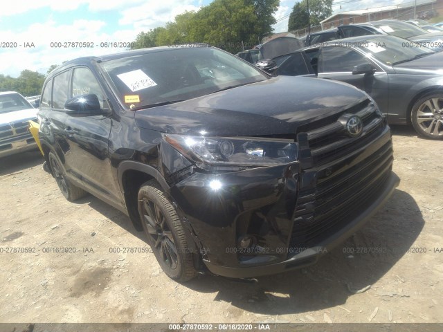 TOYOTA HIGHLANDER 2019 5tdjzrfh6ks963805