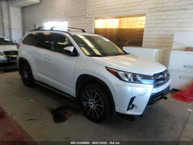 TOYOTA HIGHLANDER 2017 5tdjzrfh7hs360757