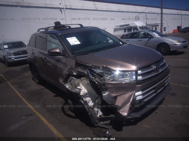 TOYOTA HIGHLANDER 2017 5tdjzrfh7hs364033