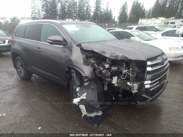 TOYOTA HIGHLANDER 2017 5tdjzrfh7hs369913