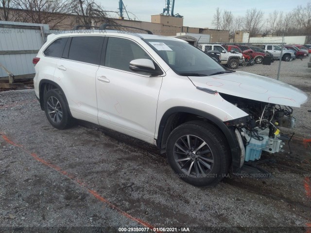 TOYOTA HIGHLANDER 2017 5tdjzrfh7hs400545