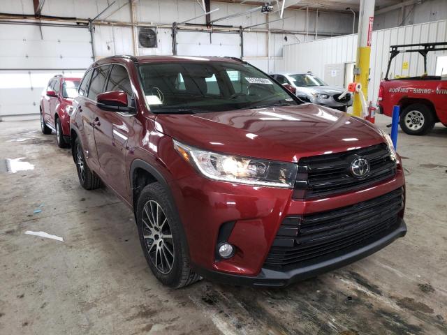 TOYOTA HIGHLANDER 2017 5tdjzrfh7hs449468