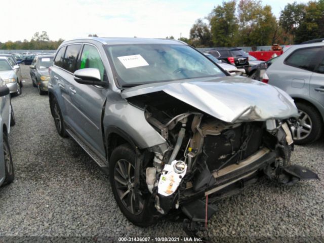 TOYOTA HIGHLANDER 2017 5tdjzrfh7hs467792