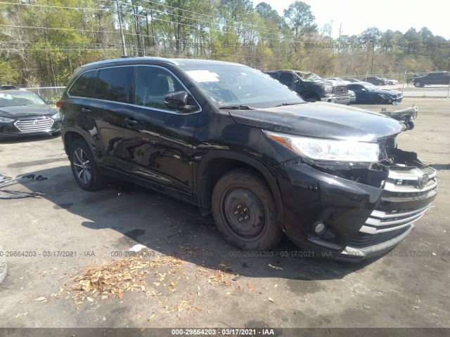 TOYOTA HIGHLANDER 2017 5tdjzrfh7hs512326