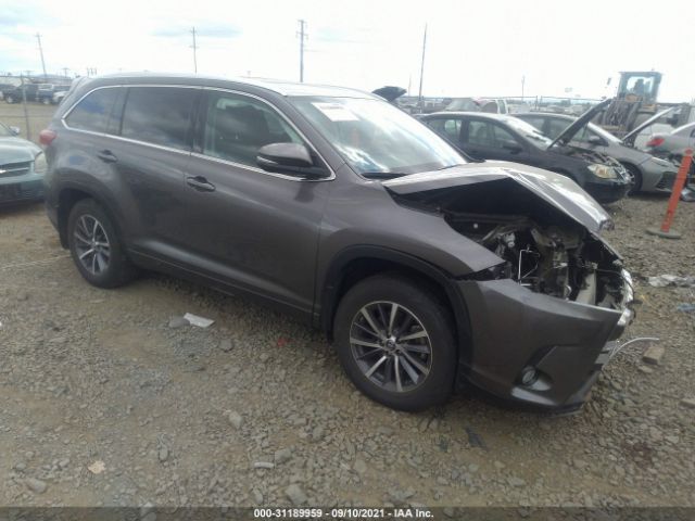 TOYOTA HIGHLANDER 2018 5tdjzrfh7js562410