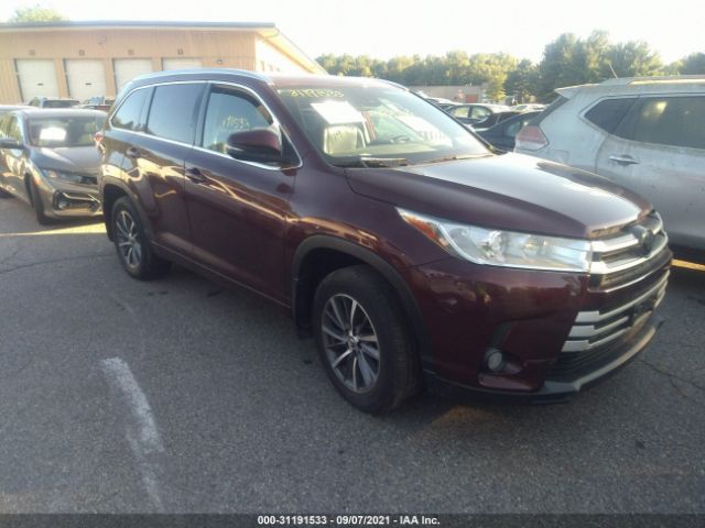 TOYOTA HIGHLANDER 2018 5tdjzrfh7js869592