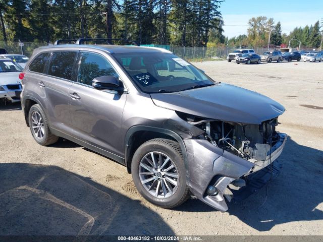 TOYOTA HIGHLANDER 2019 5tdjzrfh7ks569519