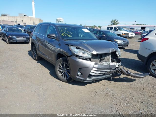 TOYOTA HIGHLANDER 2019 5tdjzrfh7ks586742