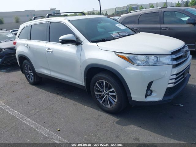 TOYOTA HIGHLANDER 2019 5tdjzrfh7ks590385