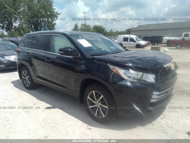 TOYOTA HIGHLANDER 2019 5tdjzrfh7ks595215