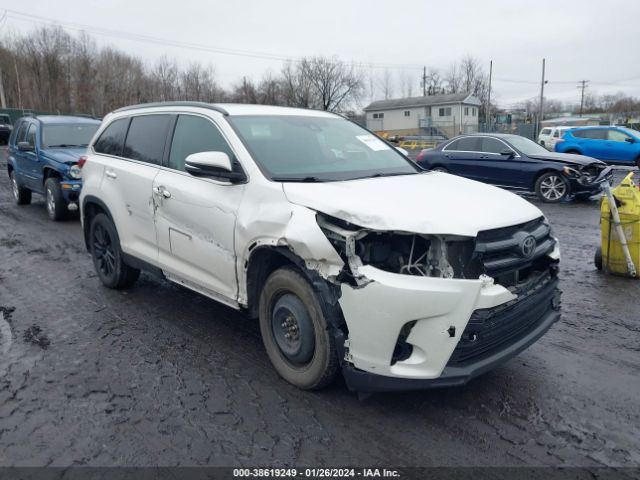 TOYOTA HIGHLANDER 2019 5tdjzrfh7ks607279