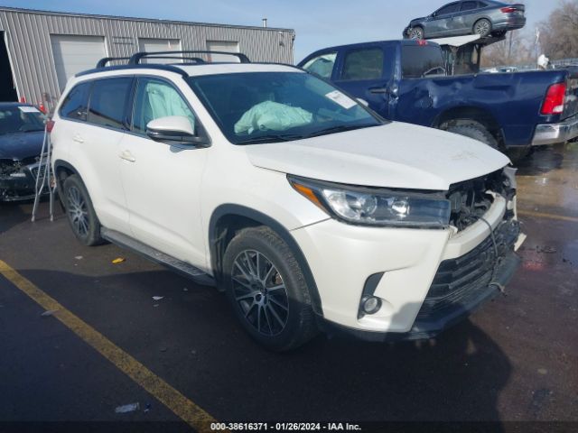 TOYOTA HIGHLANDER 2017 5tdjzrfh8hs356684