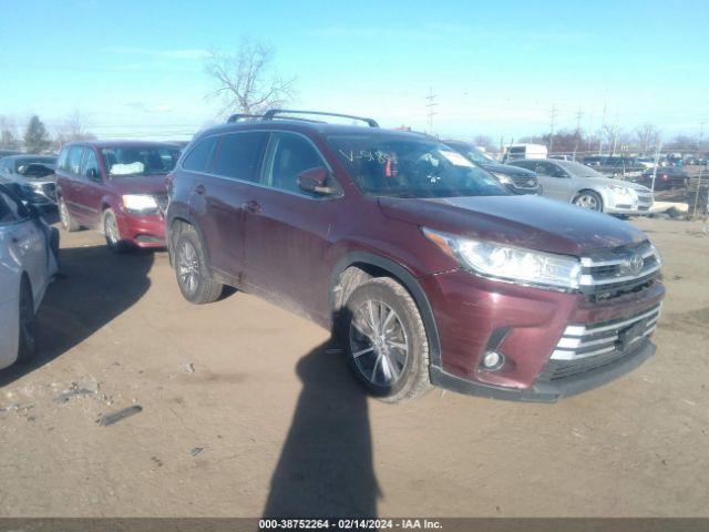 TOYOTA HIGHLANDER 2017 5tdjzrfh8hs369189