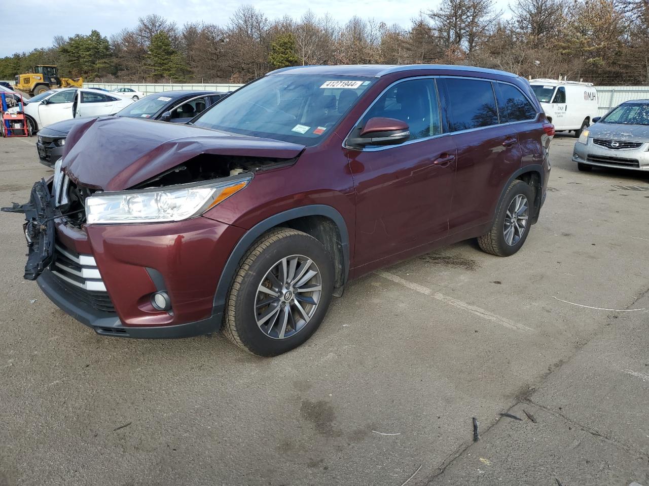 TOYOTA HIGHLANDER 2018 5tdjzrfh8js495493