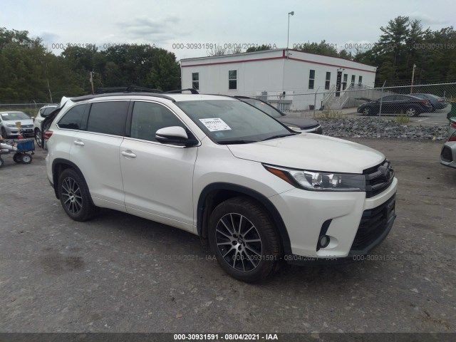 TOYOTA HIGHLANDER 2018 5tdjzrfh8js543400