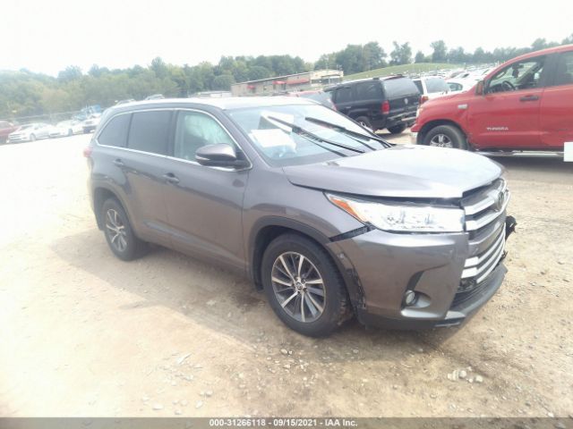 TOYOTA HIGHLANDER 2018 5tdjzrfh8js545597