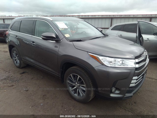 TOYOTA HIGHLANDER 2018 5tdjzrfh8js557233