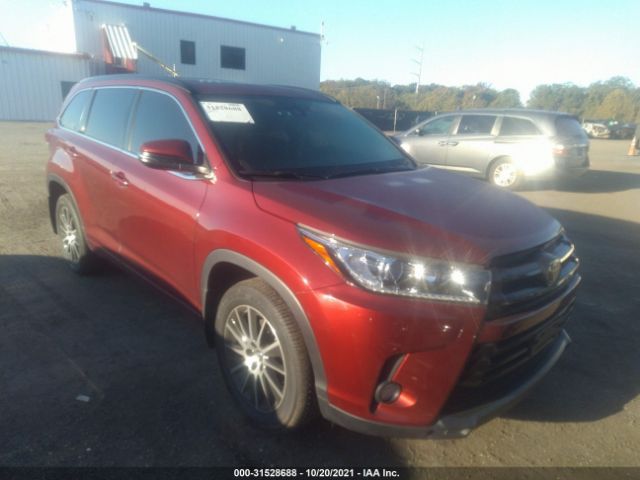 TOYOTA HIGHLANDER 2018 5tdjzrfh8js810504