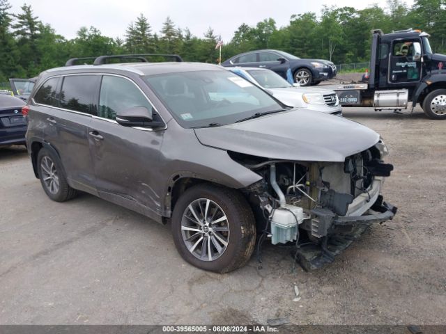 TOYOTA HIGHLANDER 2018 5tdjzrfh8js828565