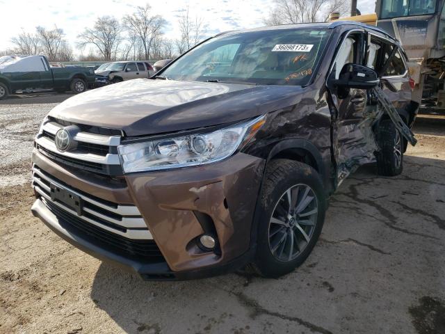 TOYOTA HIGHLANDER 2018 5tdjzrfh8js836472