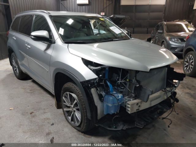 TOYOTA HIGHLANDER 2018 5tdjzrfh8js844233