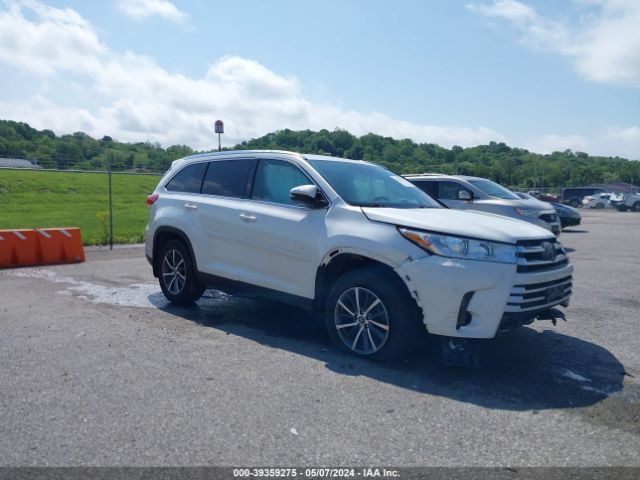 TOYOTA HIGHLANDER 2019 5tdjzrfh8ks566290