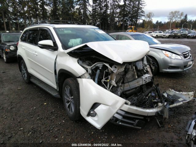 TOYOTA HIGHLANDER 2019 5tdjzrfh8ks566483