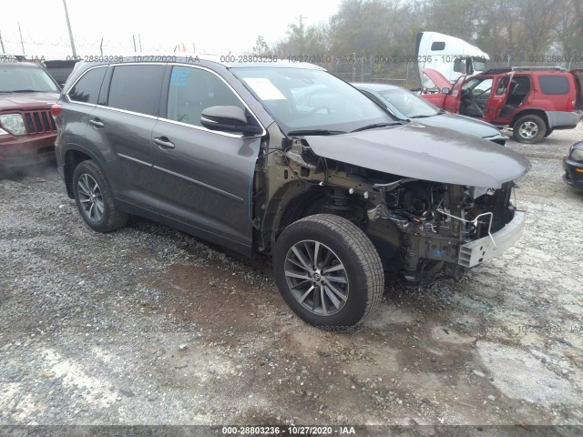 TOYOTA HIGHLANDER 2019 5tdjzrfh8ks592551